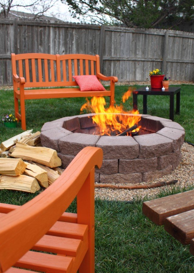 Adding A Firepit To Your Backyard Mesquite Landscaping Inc