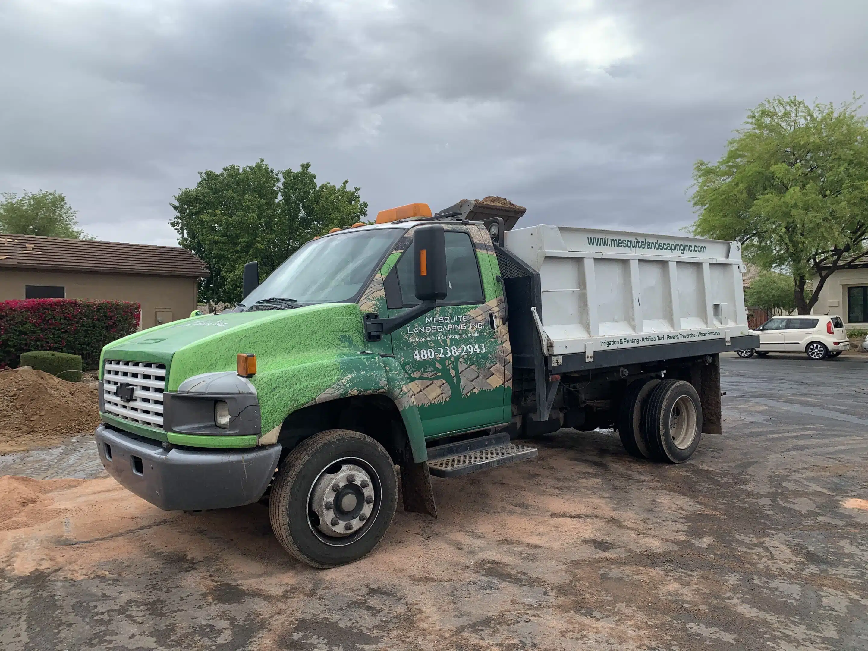 mesquite landscaping in coolidge